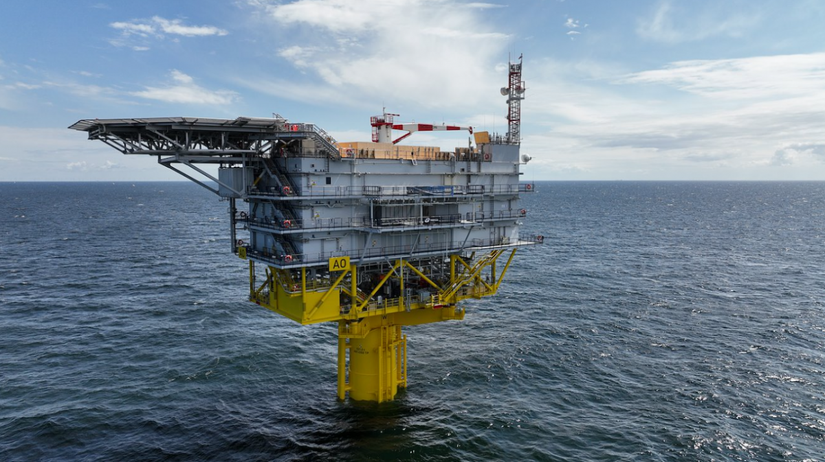 Arcadis Ost Offshore Substation Installed Baltic Wind