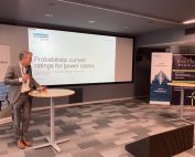 Frank de Wild, główny konsultant w DNV podczas podczas seminarium „DNV Technical Seminar on Electrical Systems for Offshore Wind”.