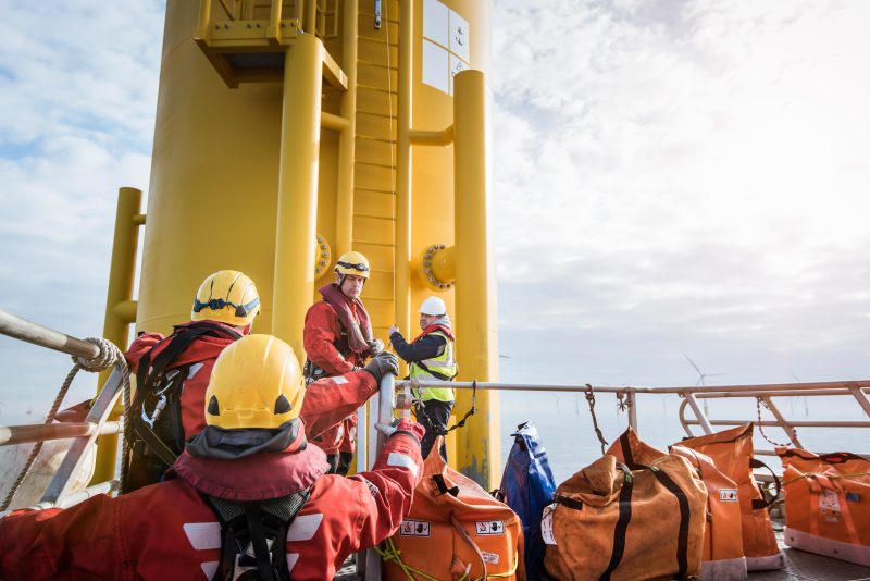 GWO island - one of EDU OFFSHORE WIND fair attractions - Baltic Wind