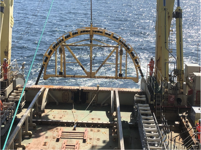 Ostwind 2: Cable pull-in on Baltic Eagle platform completed - Baltic Wind