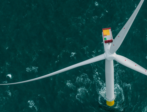 Pierwsza turbina wiatrowa zainstalowana w Borkum Riffgrund 3, największej morskiej farmie wiatrowej w Niemczech