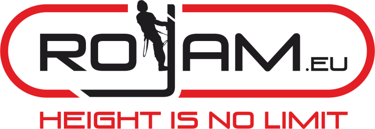 Rojam height is no limit logo czerwono czarnepng 768x264