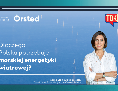 Ørsted edukuje na temat morskiej energetyki wiatrowej z radiem TOK FM