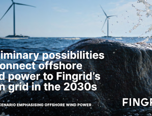 Fingrid zbadał wstępne możliwości podłączenia morskiej energii wiatrowej do sieci głównej