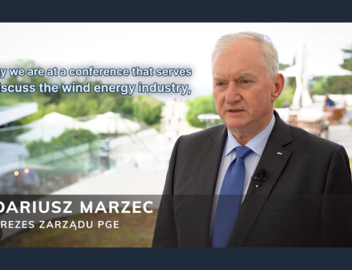 Dariusz Marzec PGE: Energia z morskiej farmy wiatrowej PGE popłynie do domów w 2027 roku