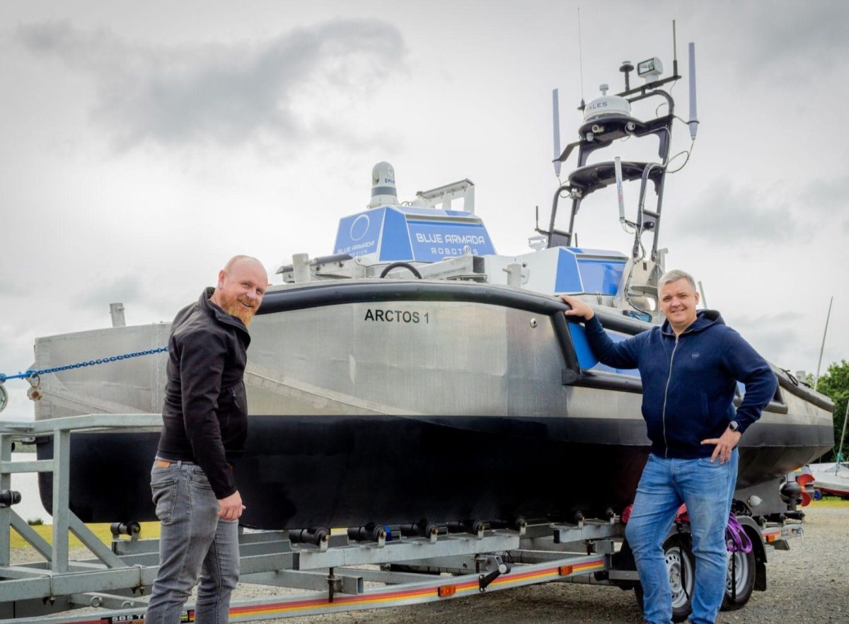 Blue Armada Robotics and HydroSurv sign channel partnership - Baltic Wind