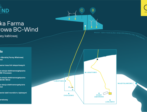 Ocean Winds otrzymała decyzję środowiskową dla infrastruktury przesyłowej morskiej farmy wiatrowej BC-Wind