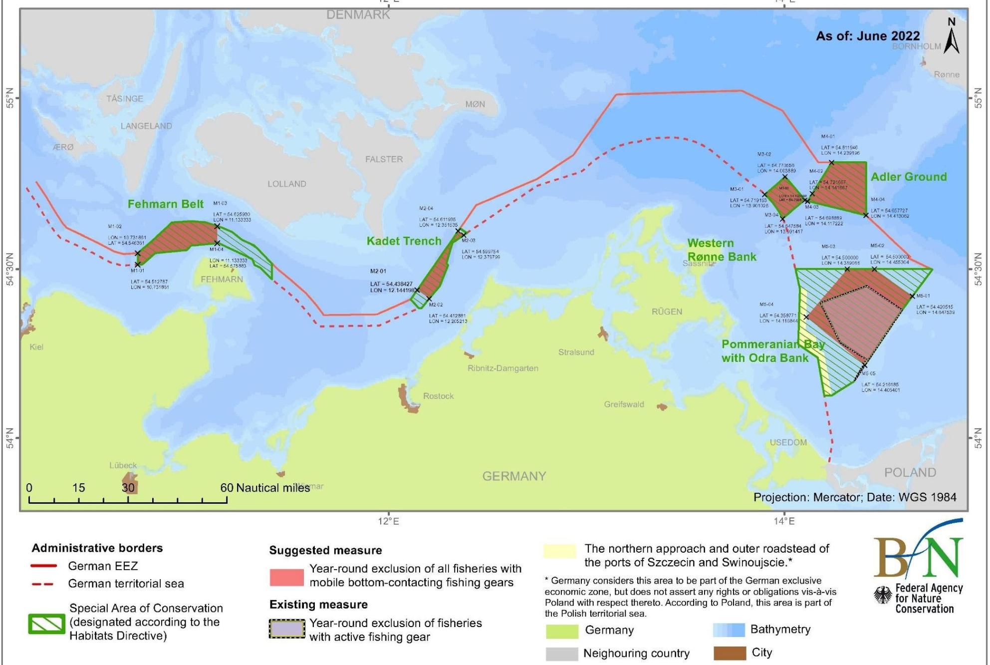 Foto (mapa): © Federal Agency for Nature Conservation (BfN)