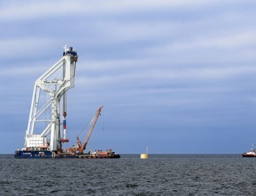 Pierwsze fundamenty na morskiej farmie Baltic Power zainstalowane