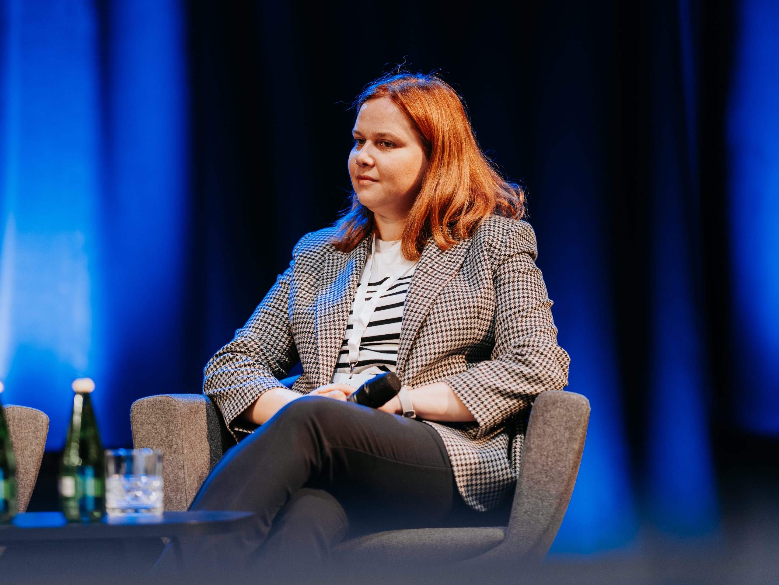 Božena Petikonis-Šabanienė, Head of HR for Ignitis Renewables, at the "Talent Matters: Shaping the Offshore Workforce" panel