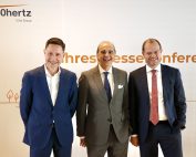 Marco Nix (Dyrektor Zarządzający 50Hertz Grid Expansion Projects and Finance), Bernard Gustin (CEO Elia Group), Stefan Kapferer (Prezes Zarządu 50Hertz). (od lewej do prawej). Źródło: 50Hertz