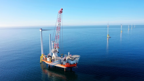 Fred. Olsen Windcarrier’s installation vessel - Brave Tern ©Fred. Olsen Windcarrier