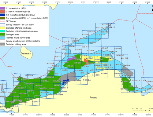 Opublikowano badania dna morskiego o wysokiej rozdzielczości dla obszaru 7000 km² południowego Bałtyku