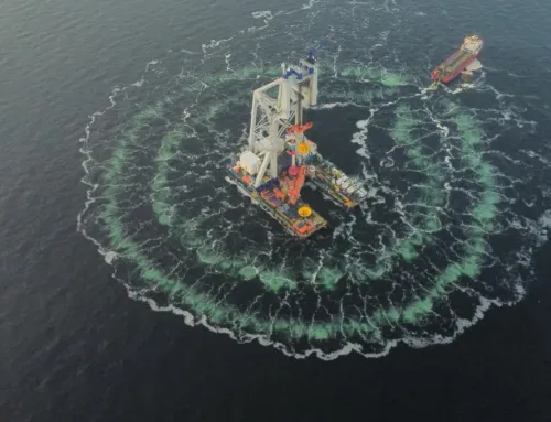 Van Oord zakończył montaż 21 monopali w morskiej farmie wiatrowej Windanker