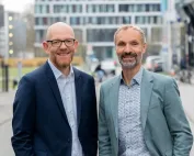 Matthias Brandt (right) hands over the management board of Deutsche Windtechnik to Ronny Meyer at the turn of the year. (Source: Deutsche Windtechnik)