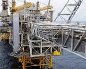 The Johan Sverdrup field centre in the North Sea, where AI found a solution that no one had considered, saving the partnership USD 12 million
Photo: Arne Reidar Mortensen / ©Equinor