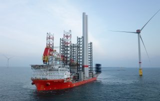 Turbine installation OWP EnBW He Dreiht © EnBW / Weltenangler