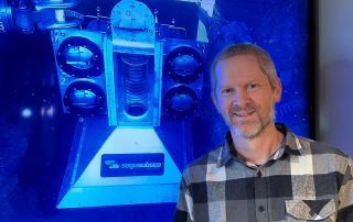 Geologist Rune Mattingsdal is co-author of the publication.