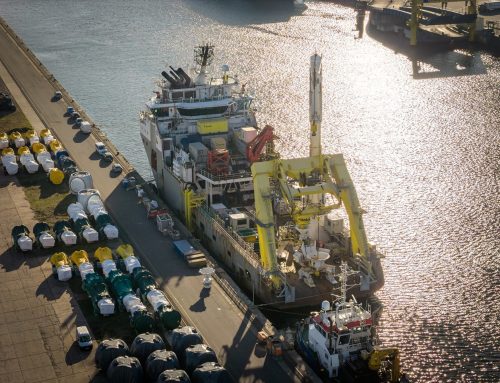 Korytarz kablowy Baltica 2 nabiera kształtu: już 150 km gotowych tras dla kabli między turbinami