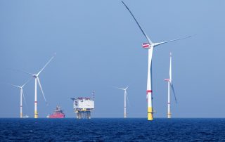 Through the 50Hertz grid connection systems Baltic 1 and 2 as well as Ostwind 1 and 2, millions of households are supplied with green electricity. Photo: 50Hert