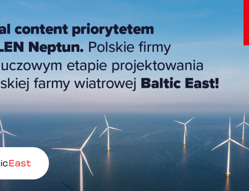 Local content priorytetem ORLEN Neptun. Polskie firmy w kluczowym etapie projektowania morskiej farmy wiatrowej Baltic East