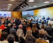 Lettlands Außenministerin Baiba Braže auf der Lennart-Meri-Konferenz in Tallinn, Mai 2026; Quelle: Lettisches Außenministerium / Flickr CC