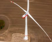 Windenergieanlagen Nordex N175/6.X für WNE-Projekte im Kreis Höxter, Nordrhein-Westfalen; © Nordex SE