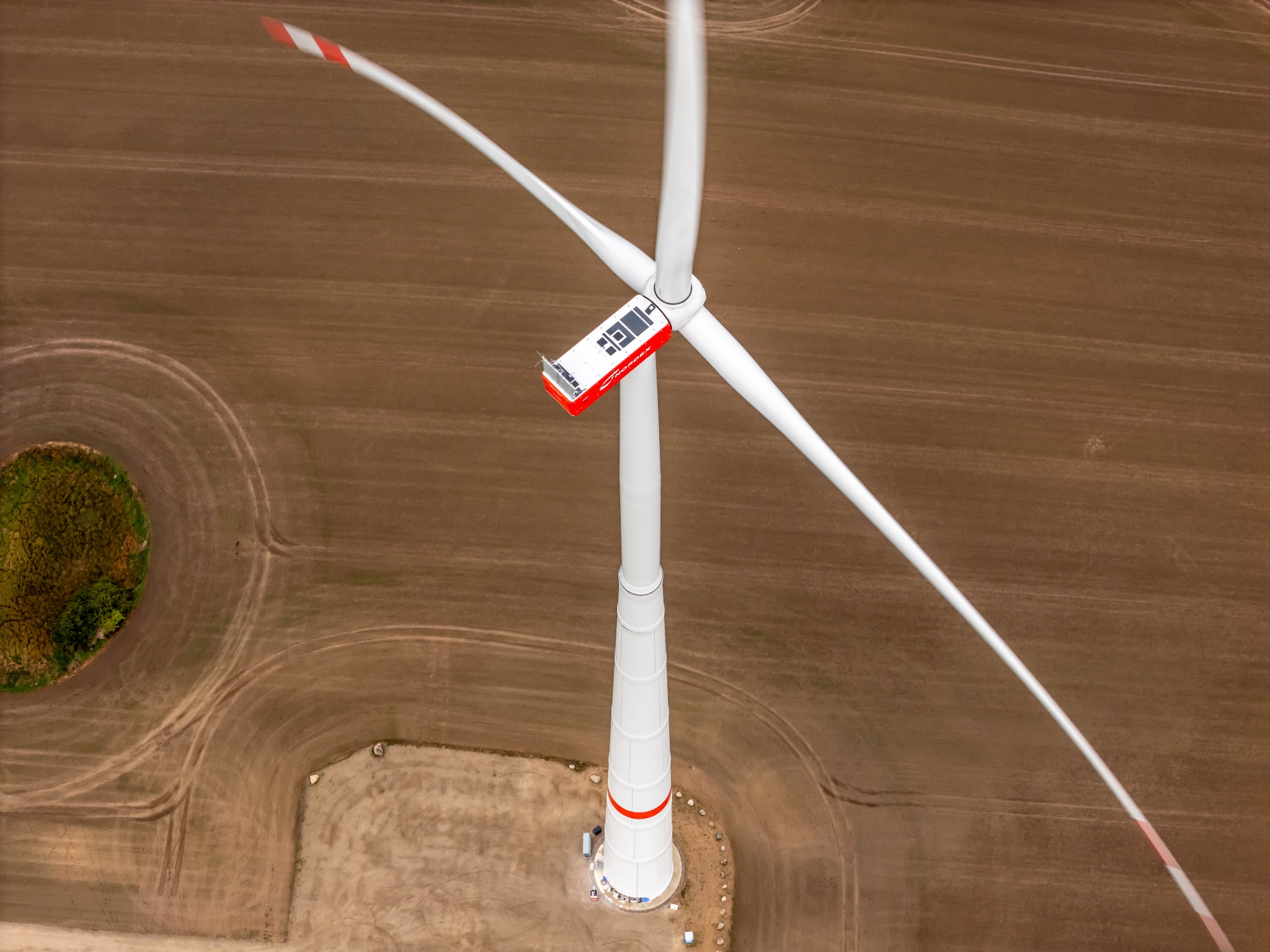 Windenergieanlagen Nordex N175/6.X für WNE-Projekte im Kreis Höxter, Nordrhein-Westfalen; © Nordex SE