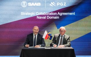 Saab und PGZ-Gruppe unterzeichnen strategisches Marineabkommen, Mai 2026; Quelle: Saab