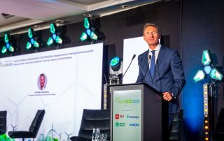 Marszałek Olgierd Geblewicz podczas konferencji PSEW 2026 w Świnoujściu