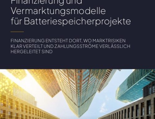Whitepaper: co decyduje o finansowalności projektów magazynów energii