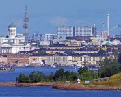 Helsinki skyline, Finland