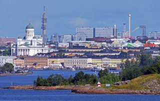 Helsinki skyline, Finland