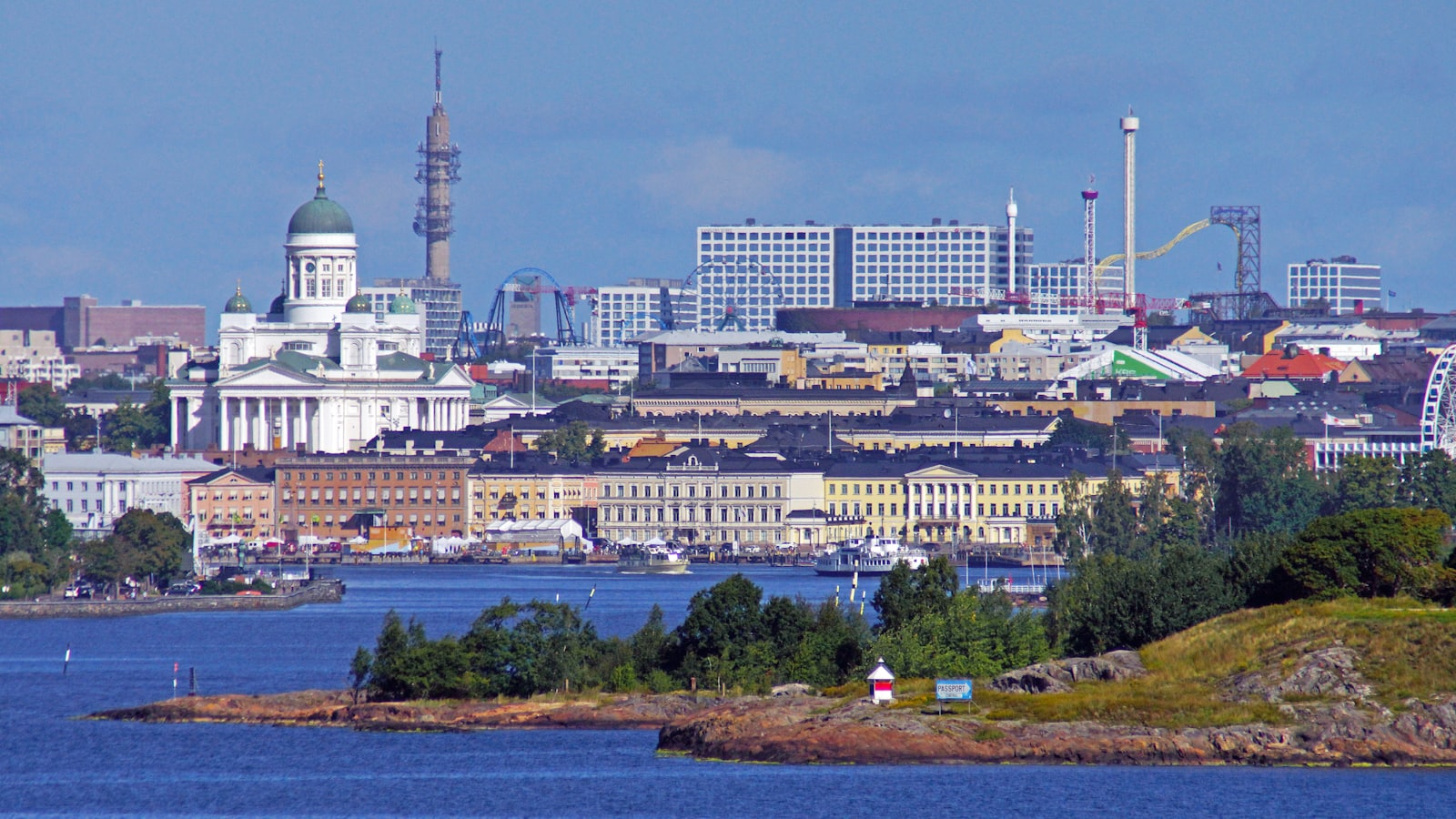 Helsinki skyline, Finland